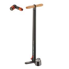 Pompe à vélo lezyne Steel Floor drive Tall Noire