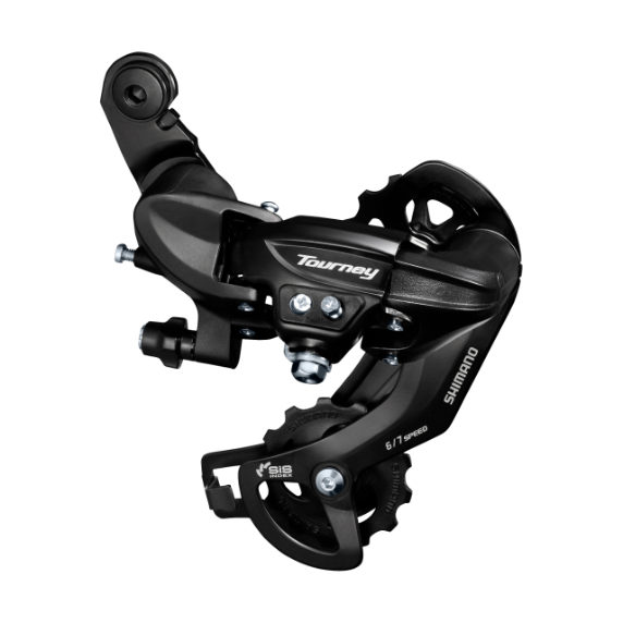 Dérailleur Shimano Arrière Tourney RDTY 300 6/7 vitesses avec adapteur chape longue