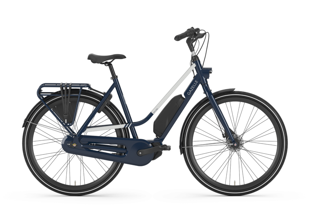 Vélo Électrique Urbain Gazelle CityGo C7 HMS - Cadre Ouvert