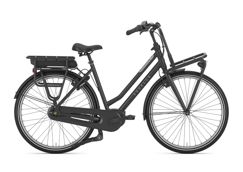 Vélo Électrique Urbain Gazelle HeavyDuty C7 HMB cadre ouvert