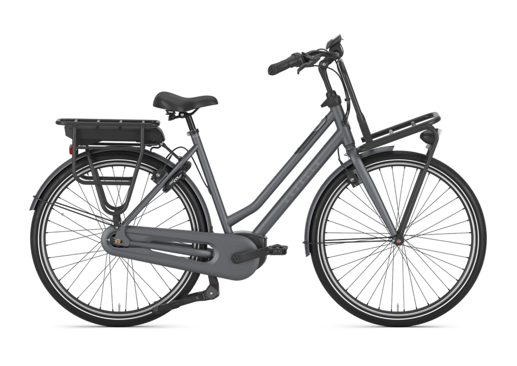 Vélo Électrique Urbain Gazelle HeavyDuty C7+ HMB cadre ouvert