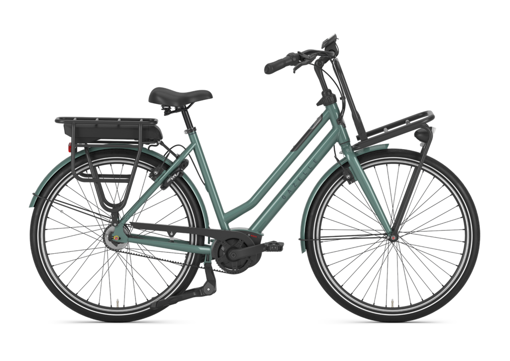 Vélo Électrique Urbain Gazelle HeavyDuty C5 HMB cadre ouvert